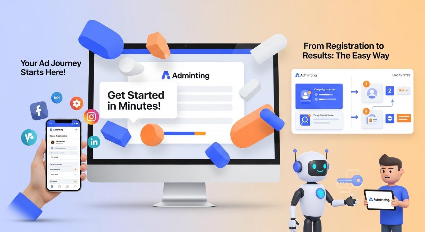 A clean, modern, and user-friendly digital interface is displayed on a sleek laptop screen, with a hand hovering over a mouse, poised to click a 'Sign Up' button. The background is softly blurred, focusing attention on the screen. The overall mood is helpful and inviting, with clear typography and intuitive design elements visible. The color palette is professional and trustworthy, incorporating shades of blue, white, and subtle gray. The image should convey a sense of ease and guided instruction, perfect for a step-by-step tutorial.