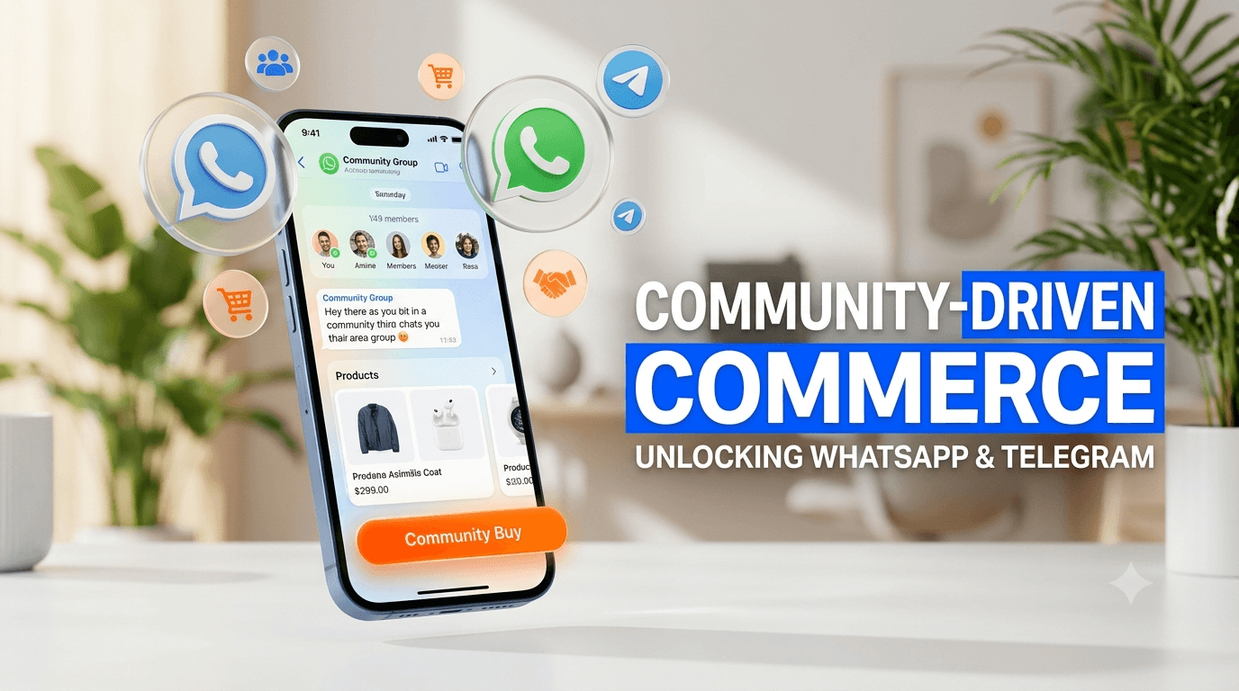 community driven commerce with dark socials