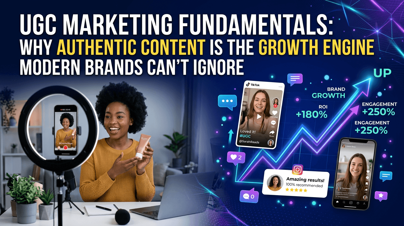 UGC Marketing Fundamentals: Why Authentic Content Is the Growth Engine